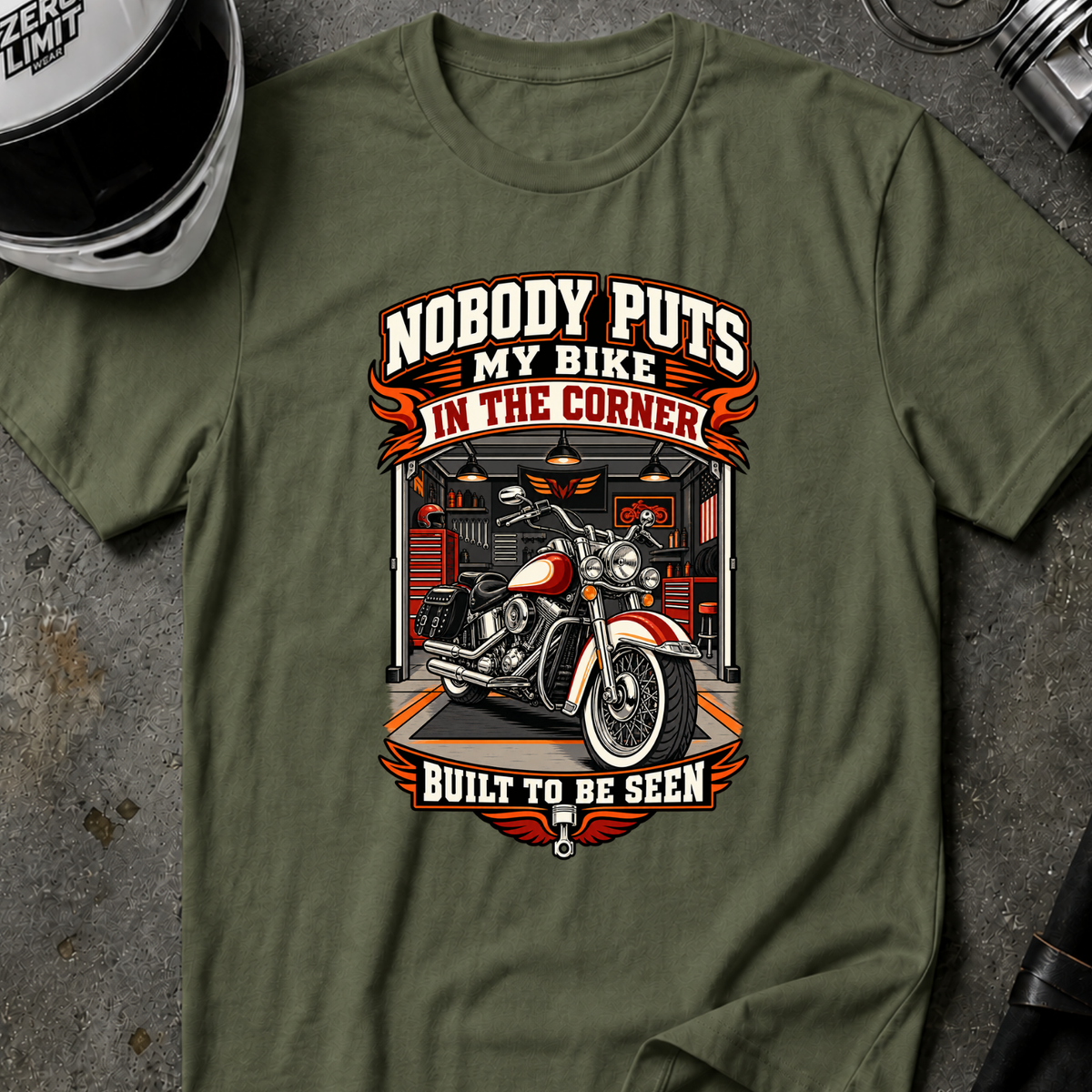 BUILT TO BE SEEN T-SHIRT