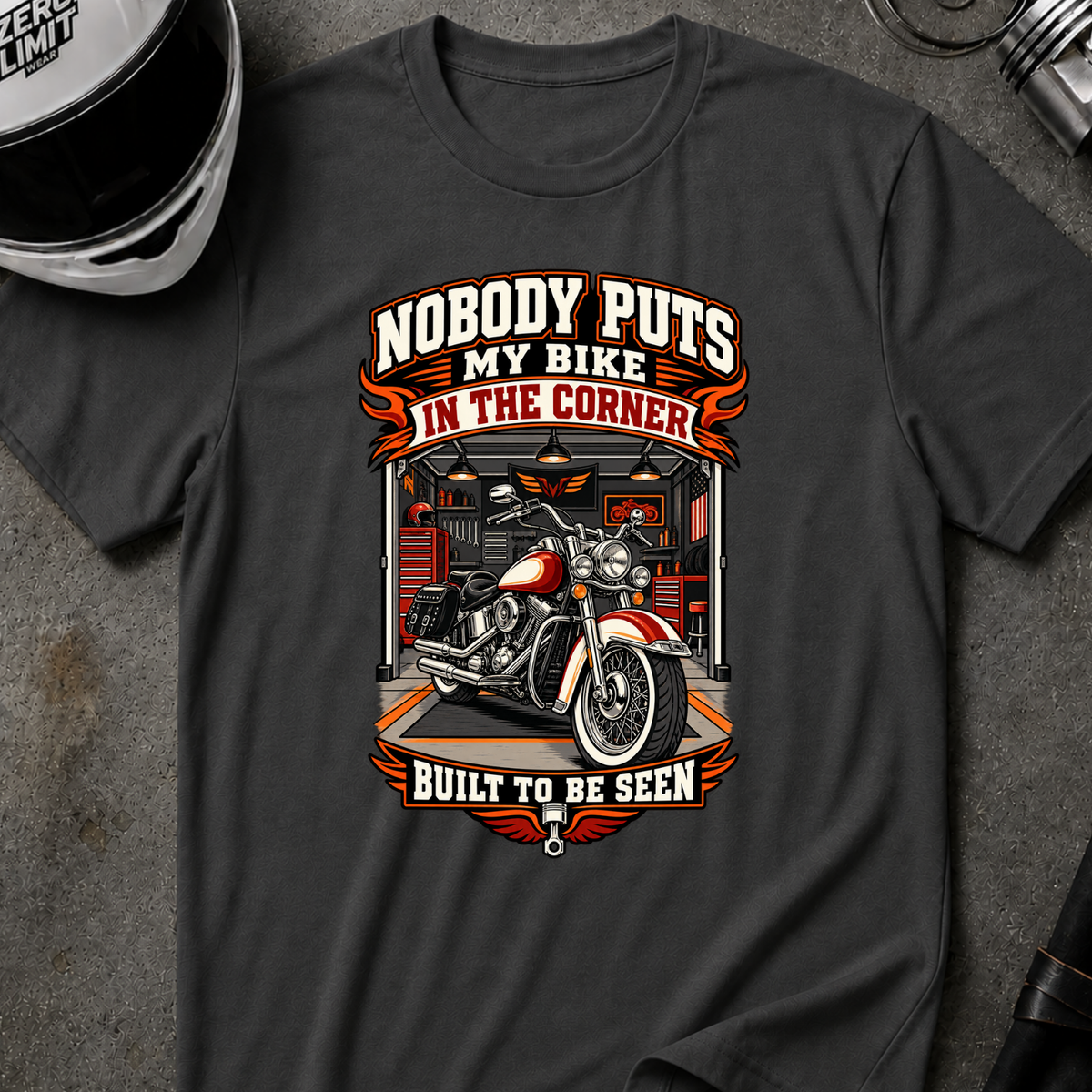 BUILT TO BE SEEN T-SHIRT