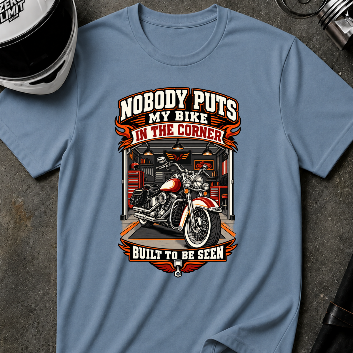 BUILT TO BE SEEN T-SHIRT