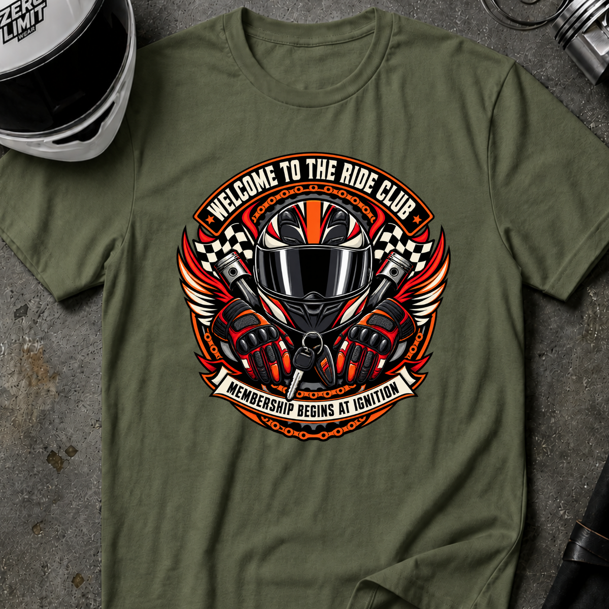 WELCOME TO THE CLUB T-SHIRT