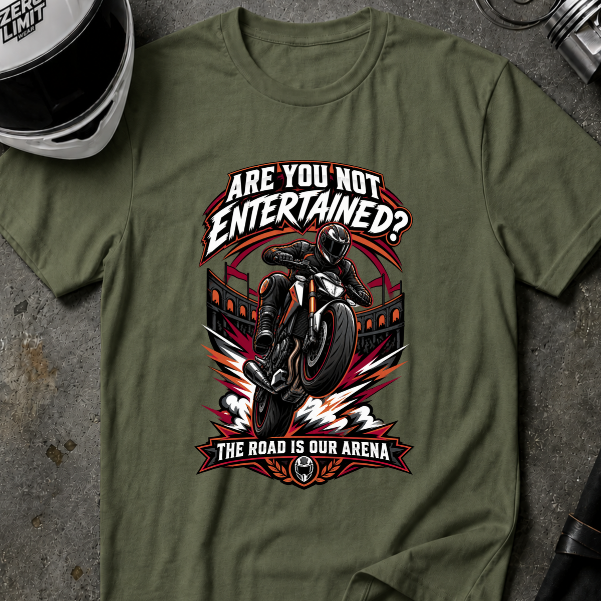 ARE YOU NOT ENTERTAINED T-SHIRT