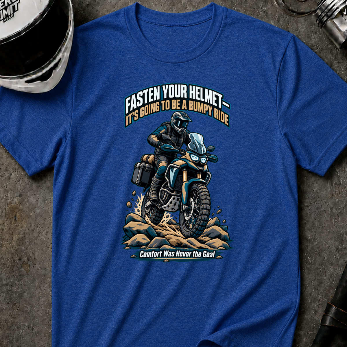 FASTEN YOUR HELMET T-SHIRT