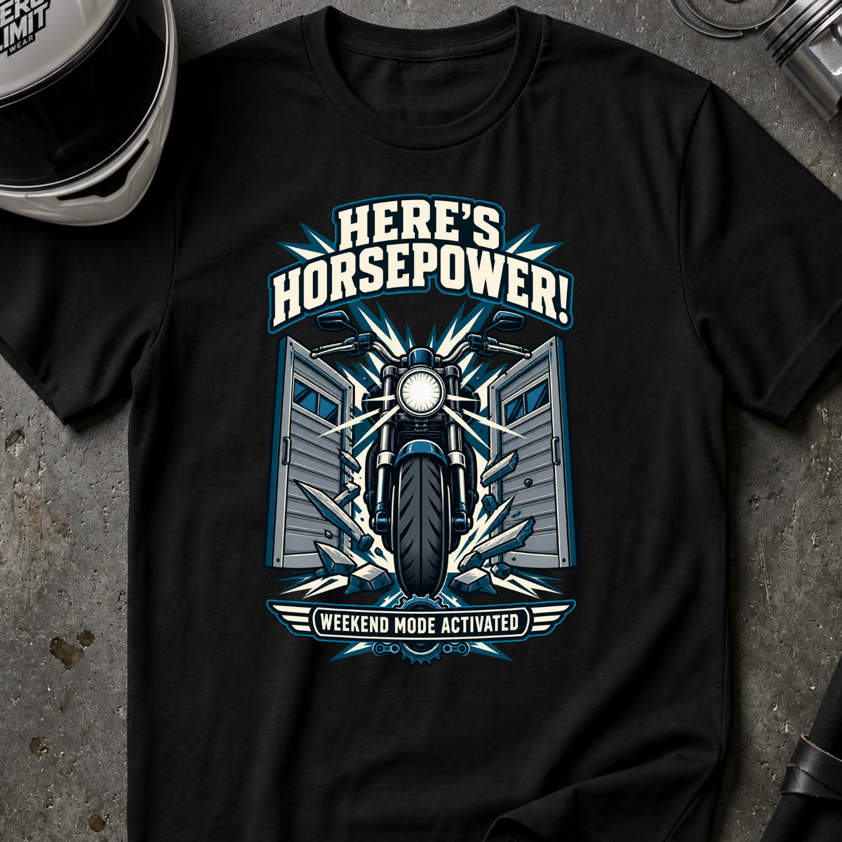 HERE IS HORSEPOWER T-SHIRT