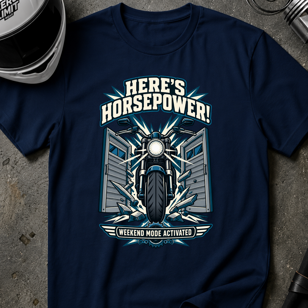 HERE IS HORSEPOWER T-SHIRT