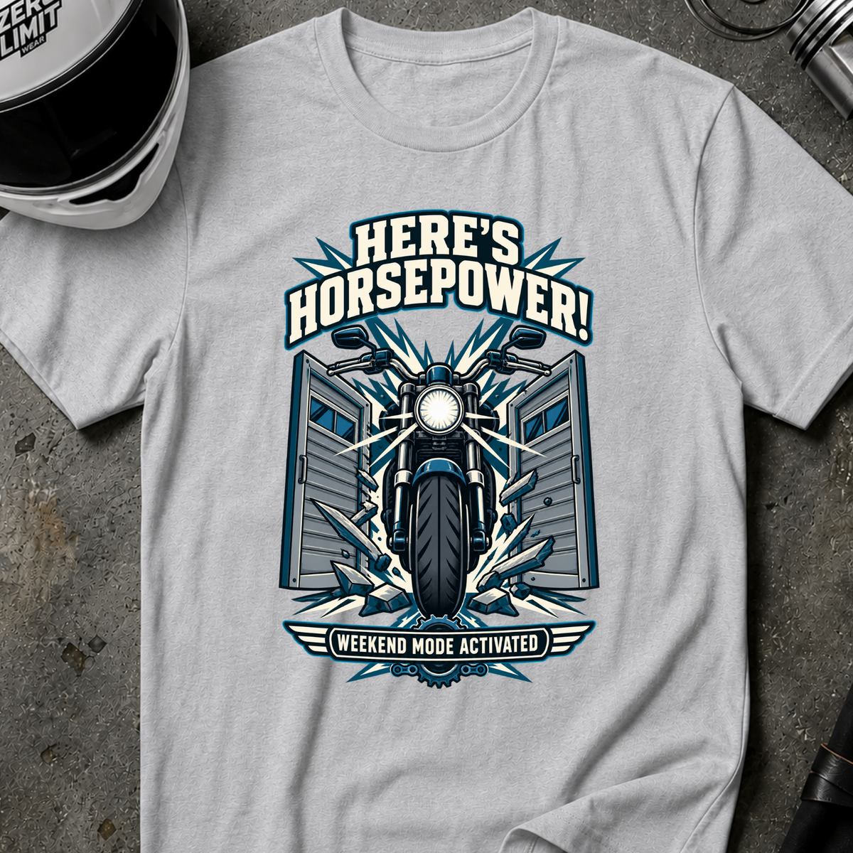 HERE IS HORSEPOWER T-SHIRT