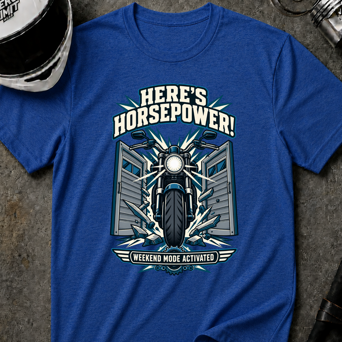 HERE IS HORSEPOWER T-SHIRT