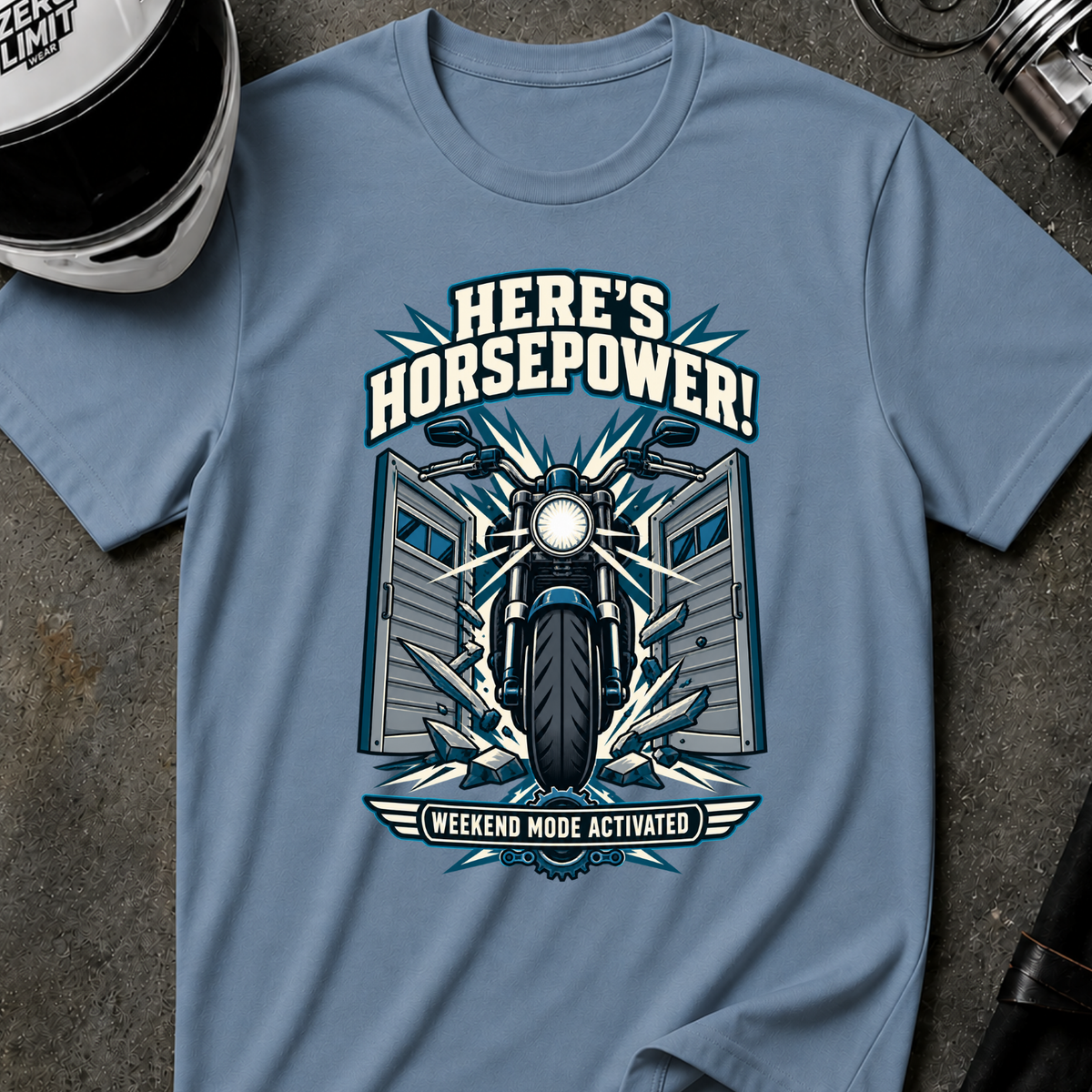 HERE IS HORSEPOWER T-SHIRT