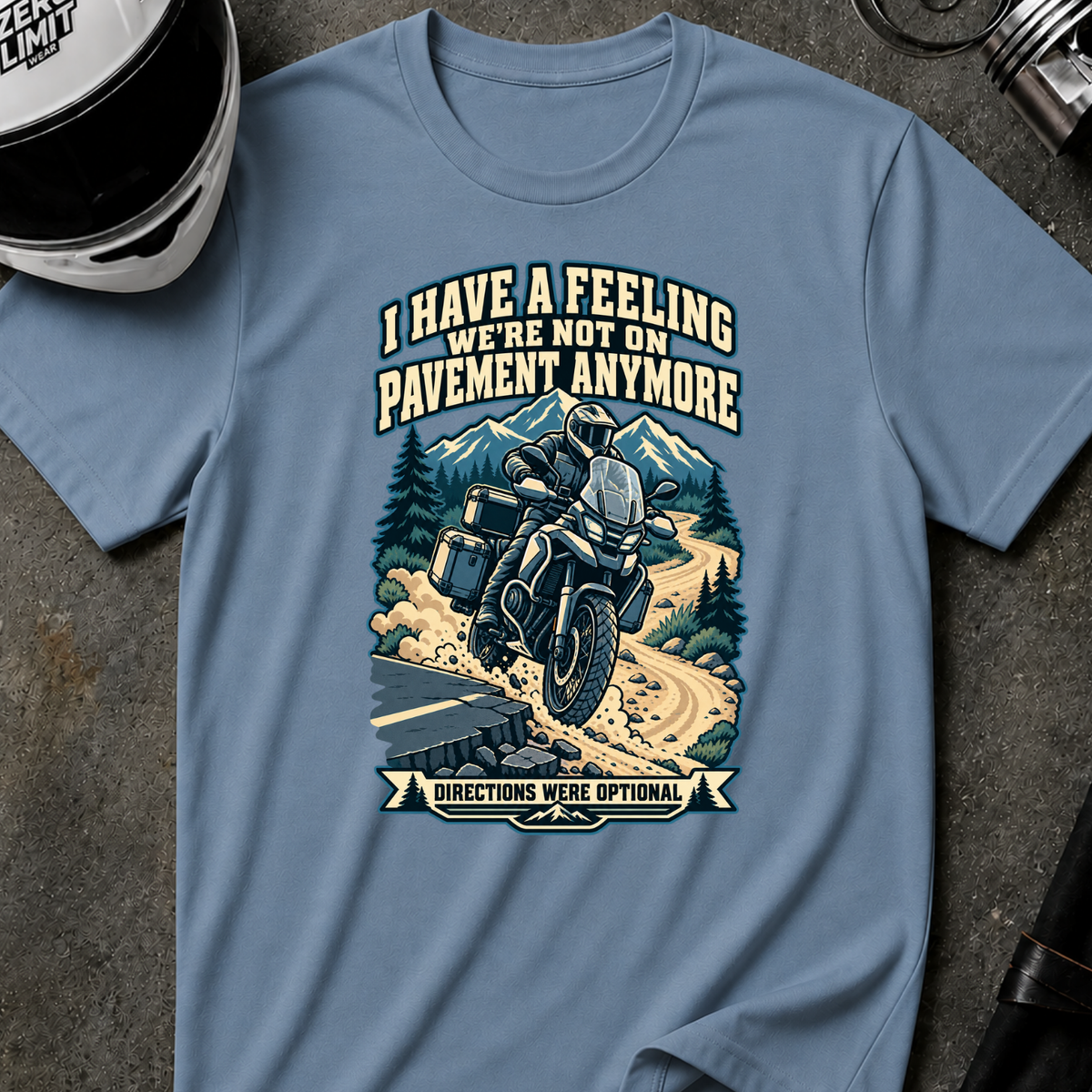NOT ON PAVEMENT ANYMORE T-SHIRT