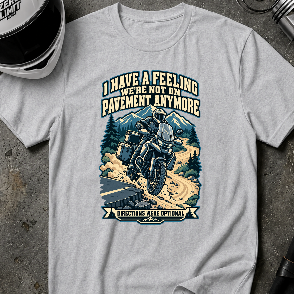 NOT ON PAVEMENT ANYMORE T-SHIRT