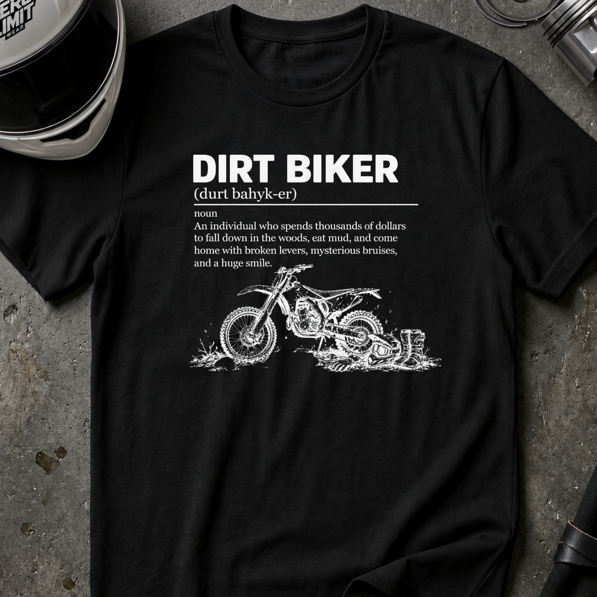 DIRT BIKER T-SHIRT