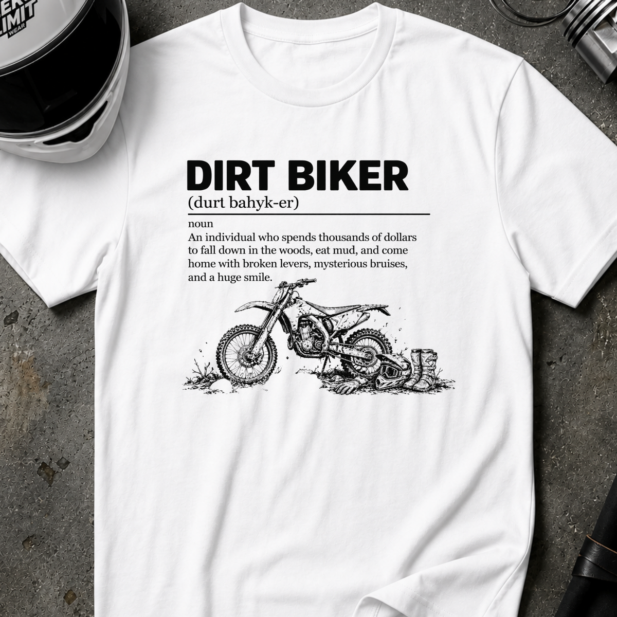 DIRT BIKER T-SHIRT