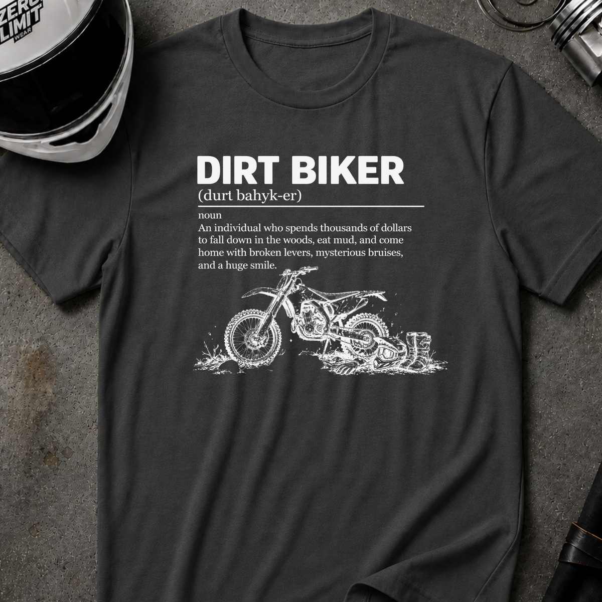 DIRT BIKER T-SHIRT