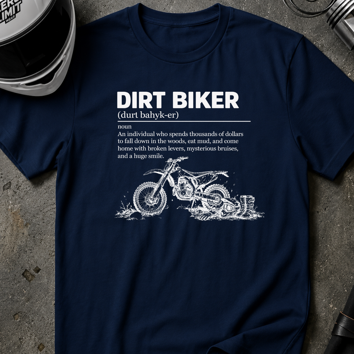 DIRT BIKER T-SHIRT