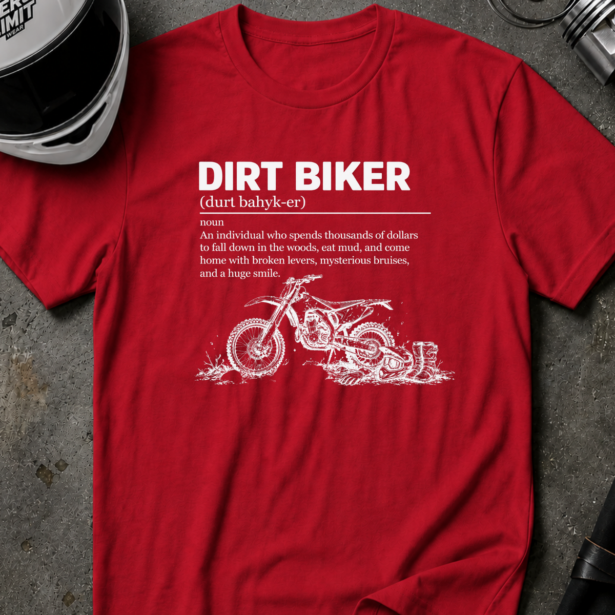DIRT BIKER T-SHIRT