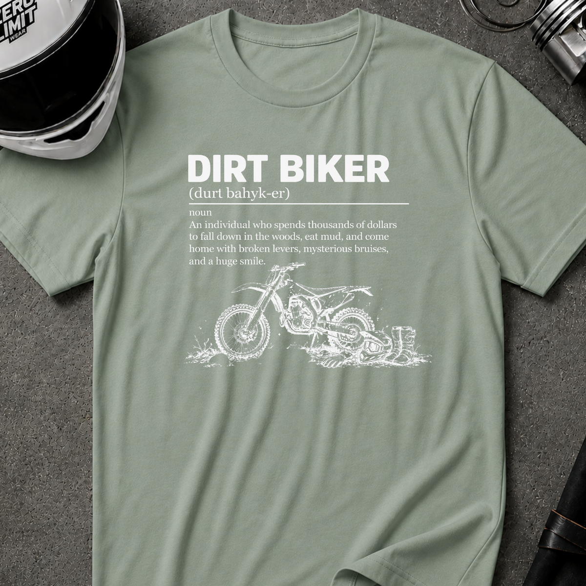 DIRT BIKER T-SHIRT