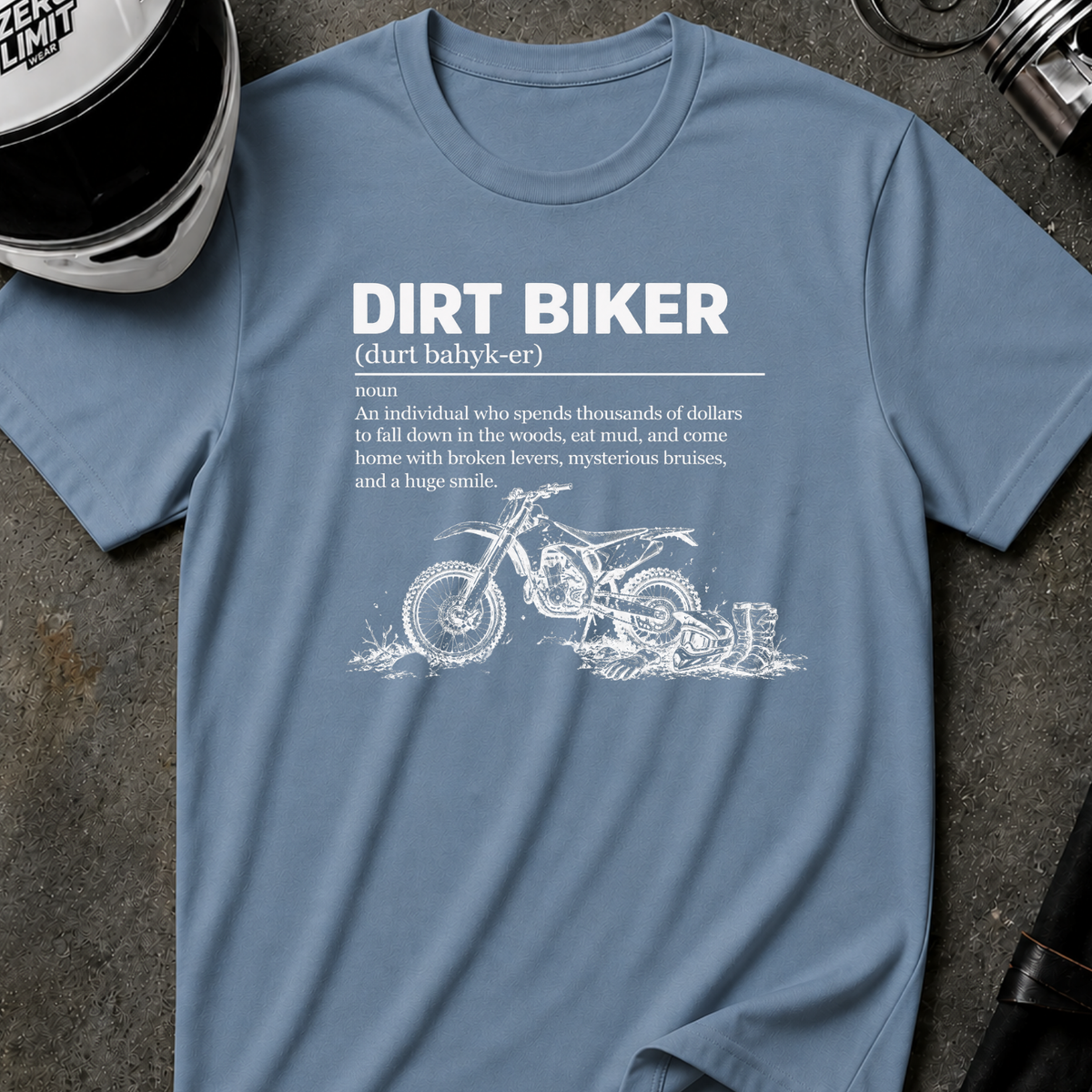 DIRT BIKER T-SHIRT