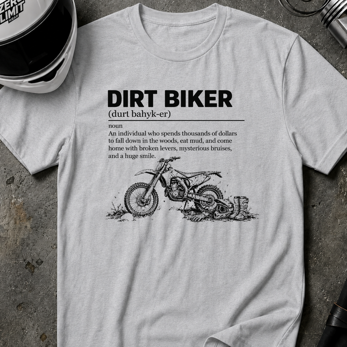 DIRT BIKER T-SHIRT