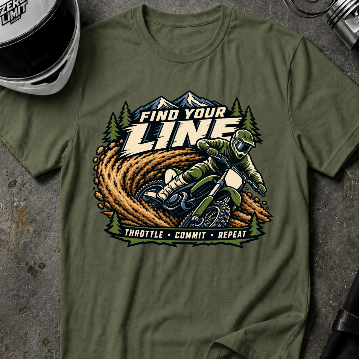 FIND YOUR LINE T-SHIRT