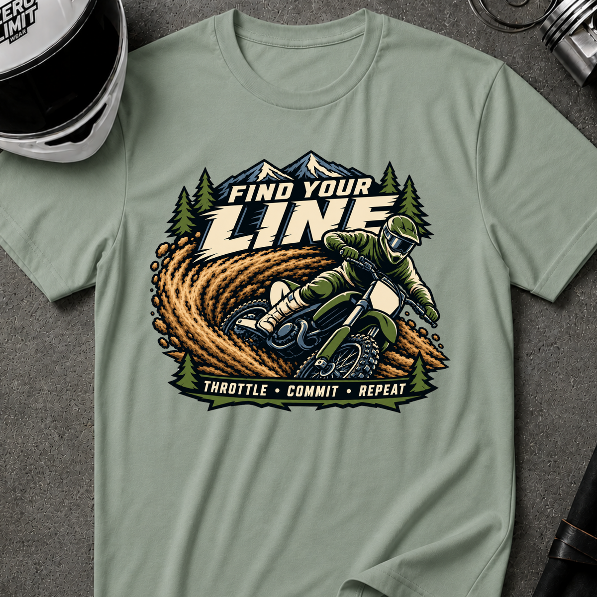 FIND YOUR LINE T-SHIRT