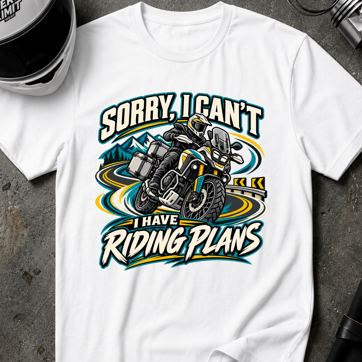 I HAVE RIDING PLANS T-SHIRT