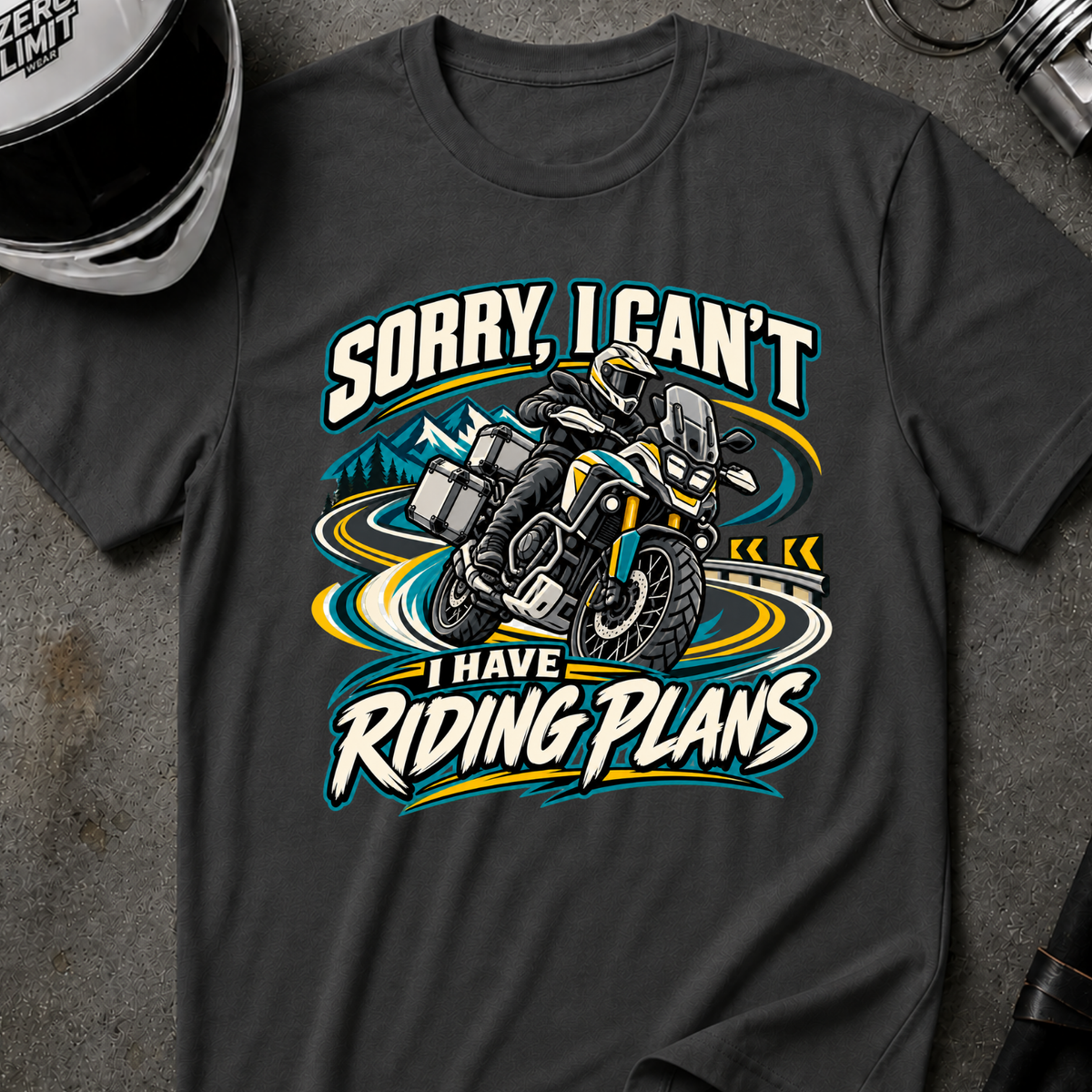 I HAVE RIDING PLANS T-SHIRT
