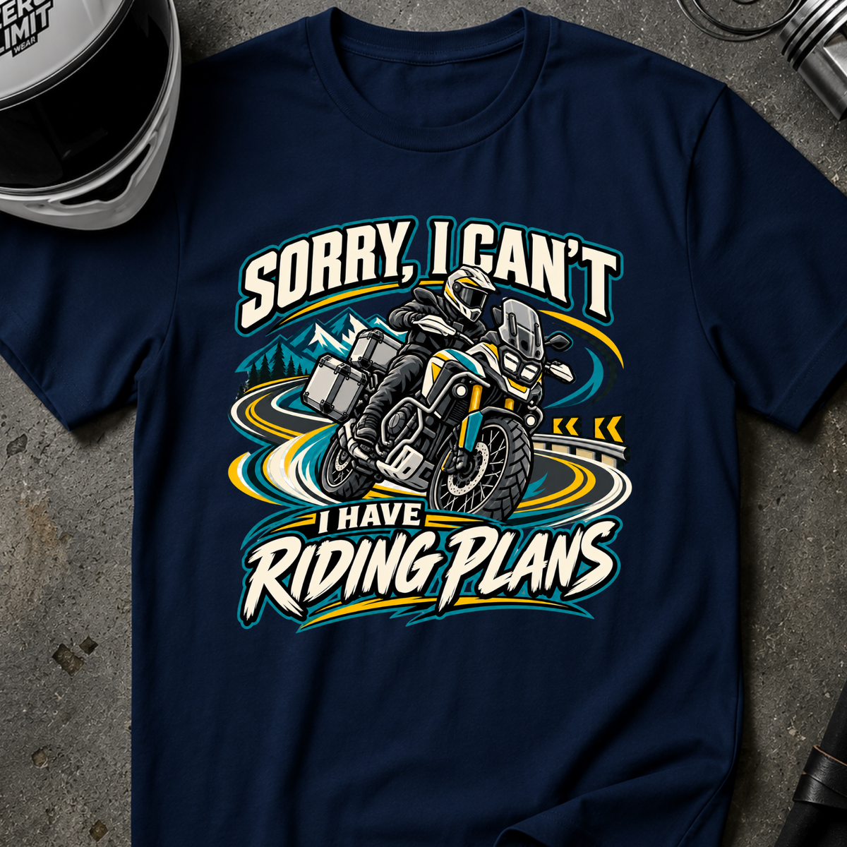 I HAVE RIDING PLANS T-SHIRT