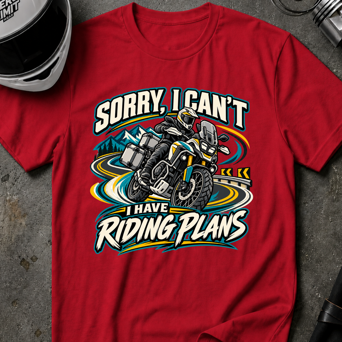 I HAVE RIDING PLANS T-SHIRT