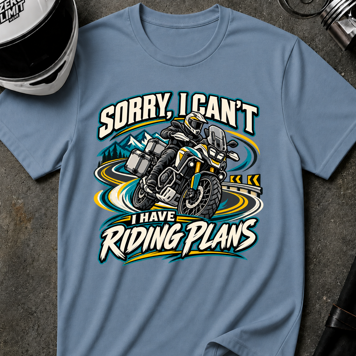 I HAVE RIDING PLANS T-SHIRT