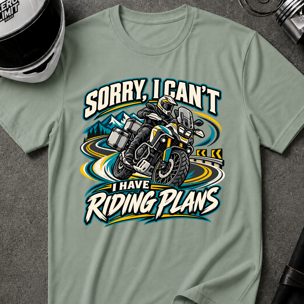 I HAVE RIDING PLANS T-SHIRT