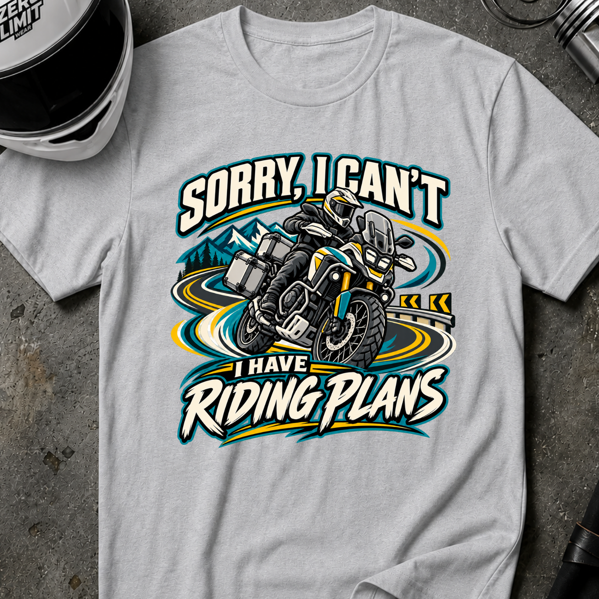 I HAVE RIDING PLANS T-SHIRT