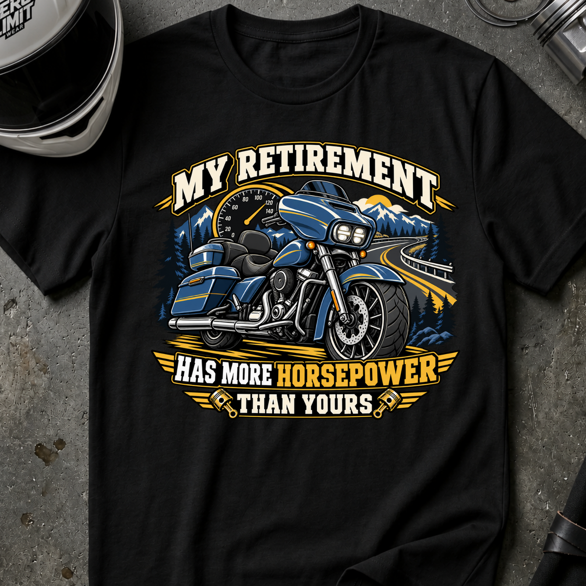 RETIREMENT HORSEPOWER T-SHIRT