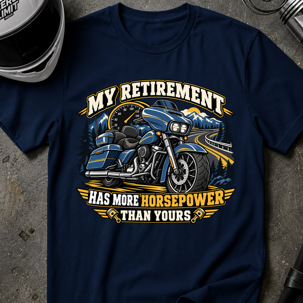 RETIREMENT HORSEPOWER T-SHIRT