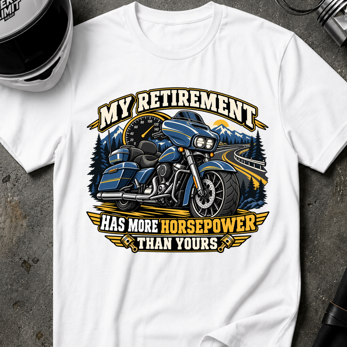 RETIREMENT HORSEPOWER T-SHIRT