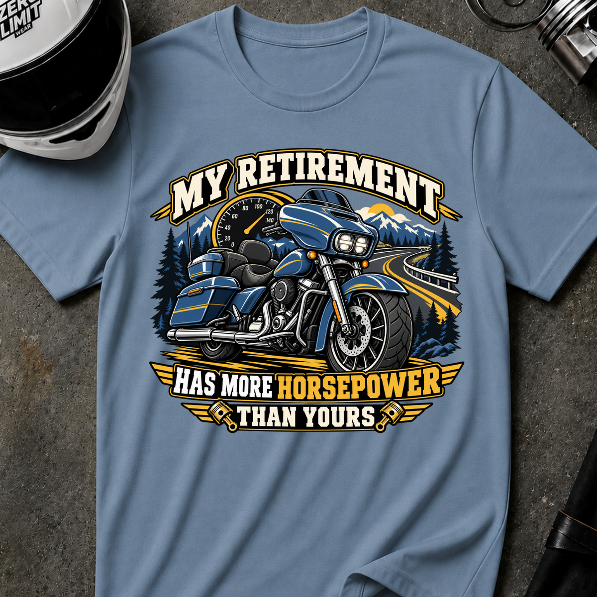 RETIREMENT HORSEPOWER T-SHIRT