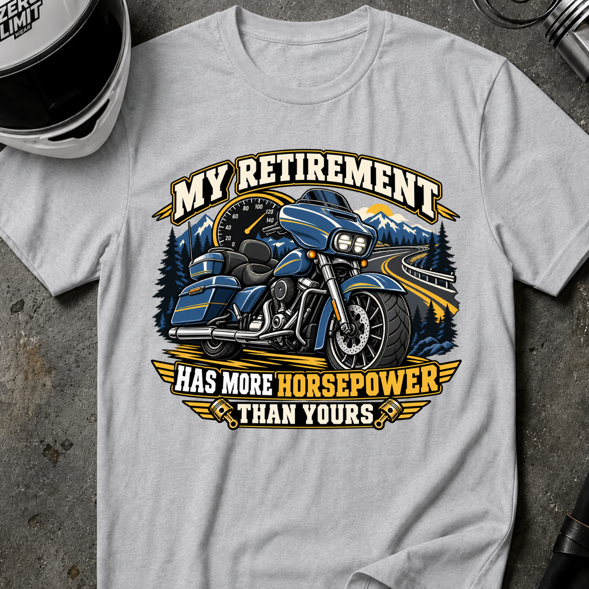 RETIREMENT HORSEPOWER T-SHIRT