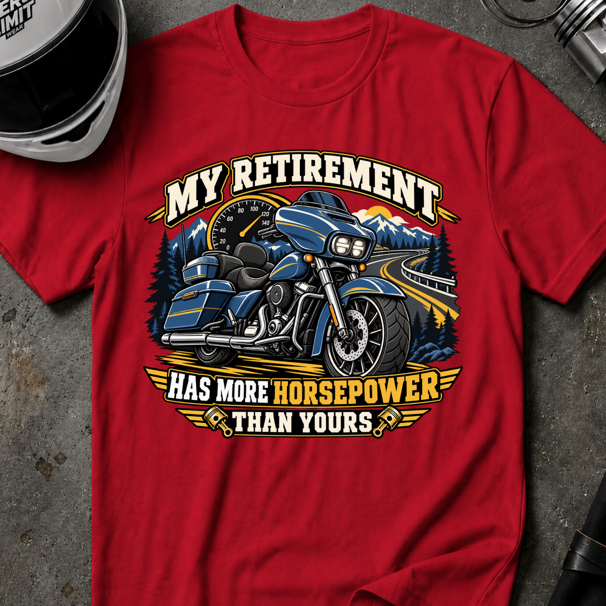 RETIREMENT HORSEPOWER T-SHIRT