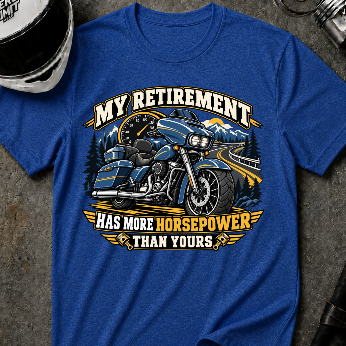 RETIREMENT HORSEPOWER T-SHIRT