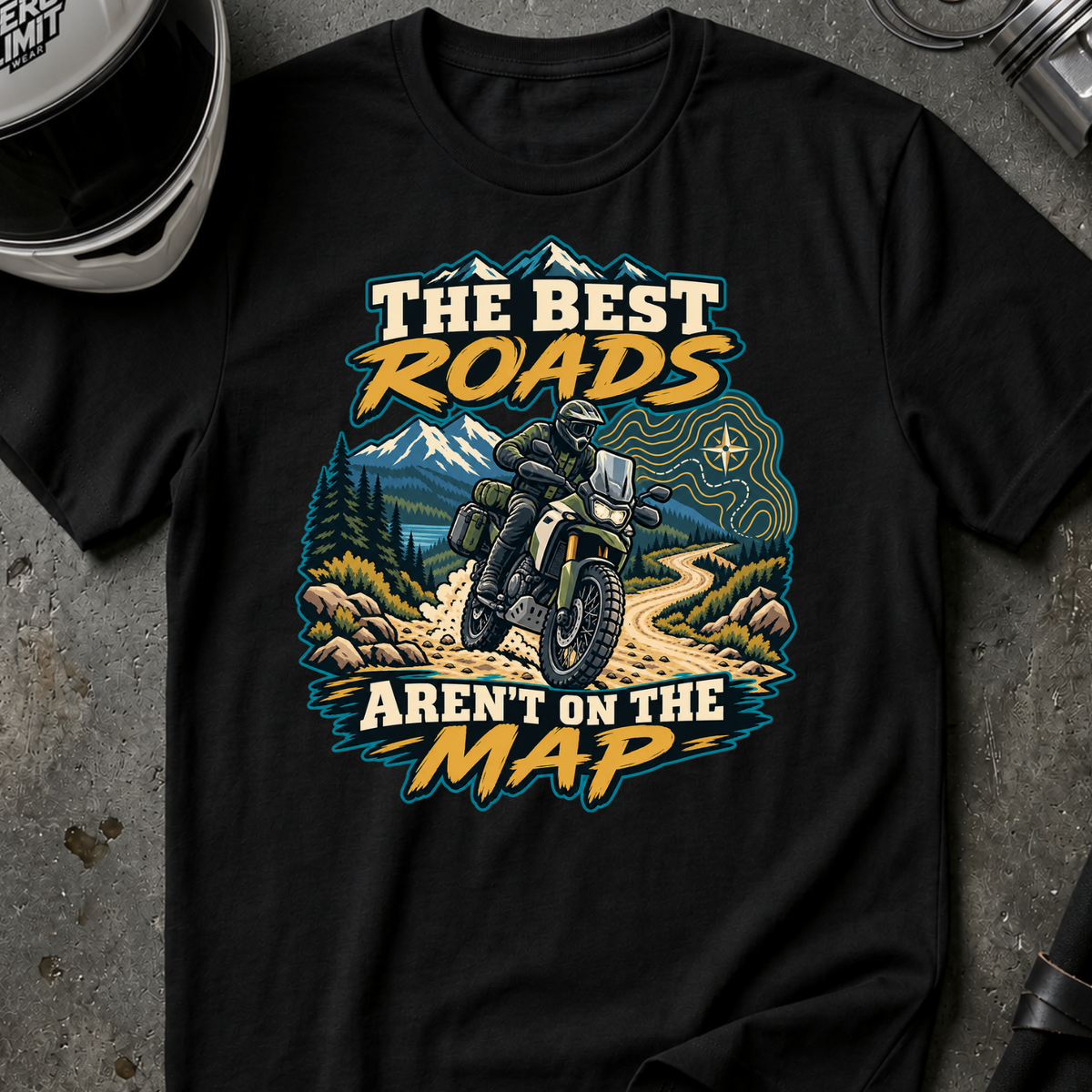 THE BEST ROADS T-SHIRT