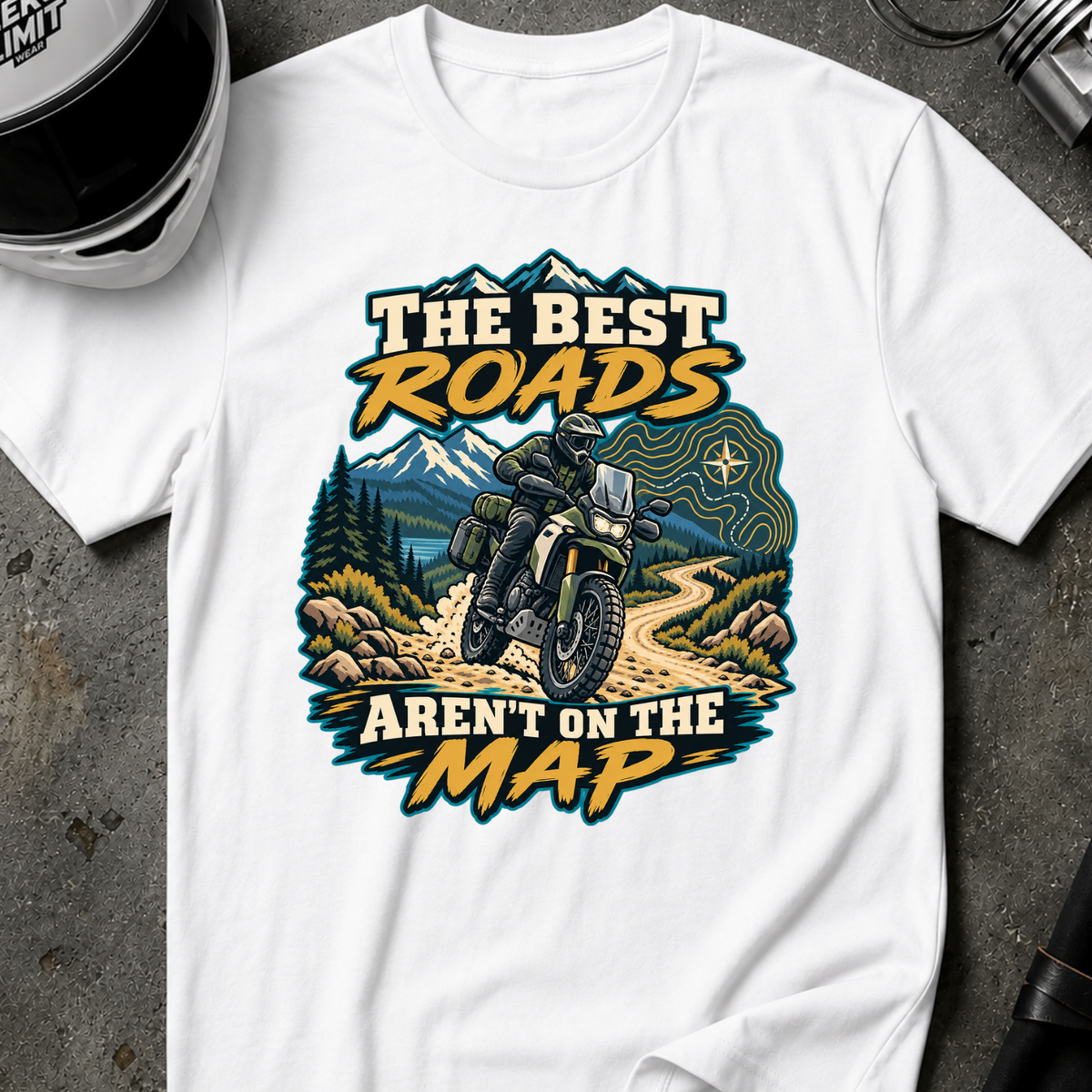 THE BEST ROADS T-SHIRT