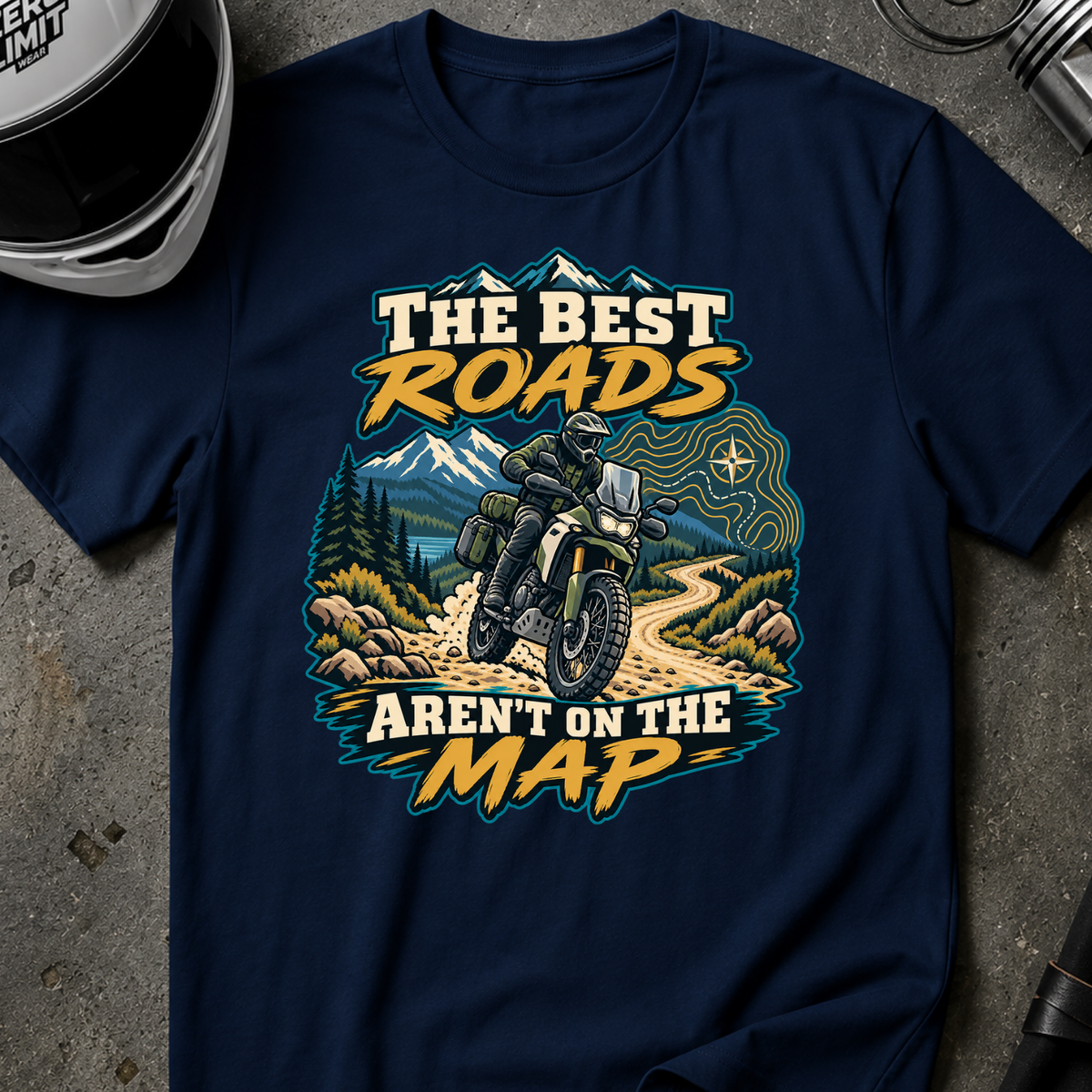 THE BEST ROADS T-SHIRT