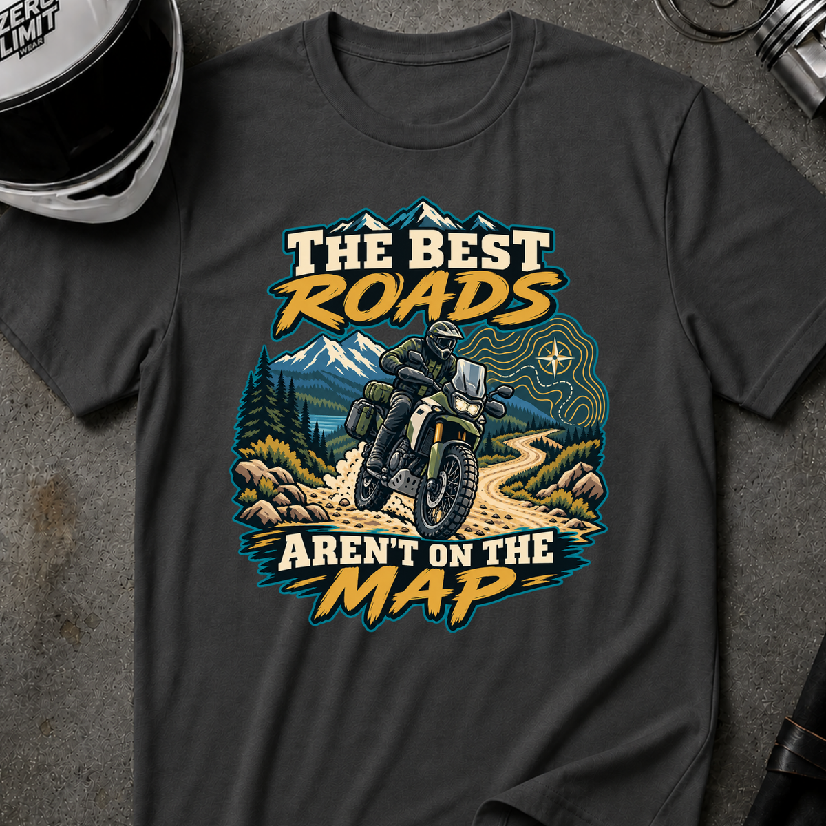 THE BEST ROADS T-SHIRT