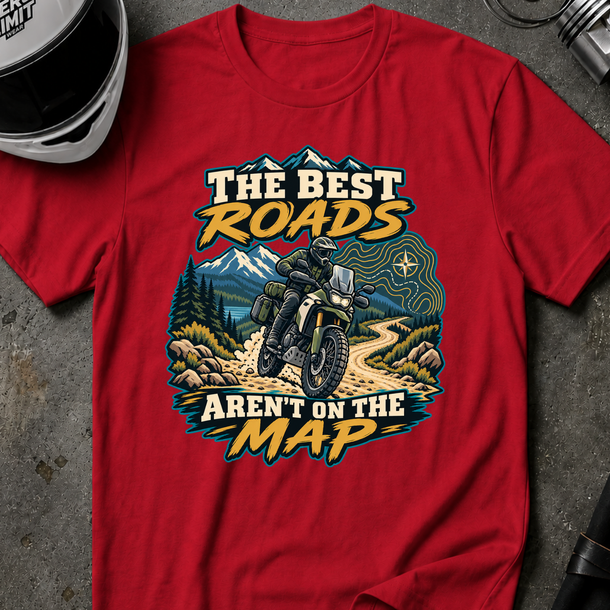 THE BEST ROADS T-SHIRT