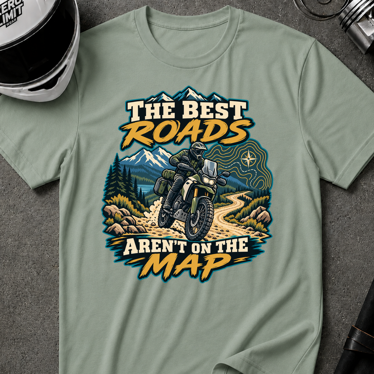THE BEST ROADS T-SHIRT