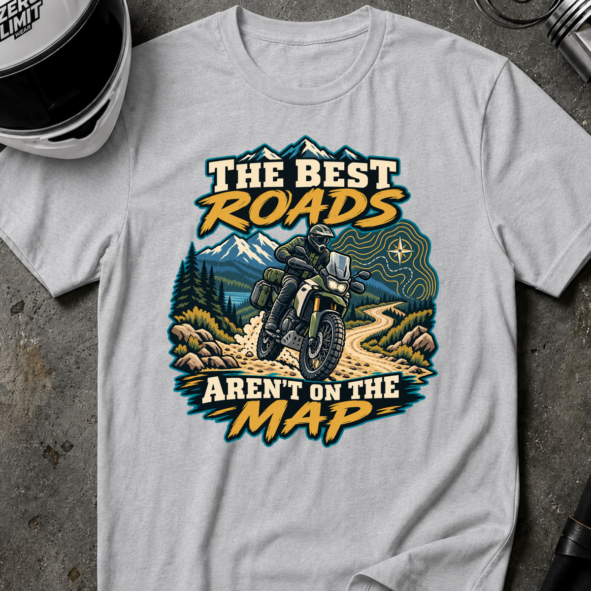 THE BEST ROADS T-SHIRT