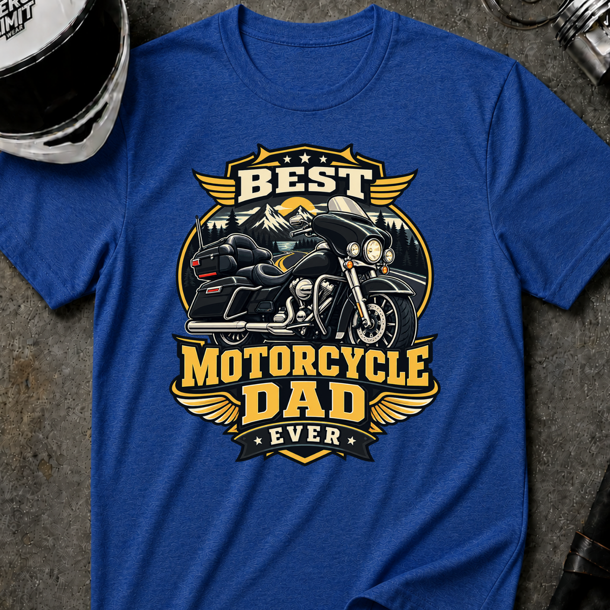 MOTORCYCLE DAD T-SHIRT