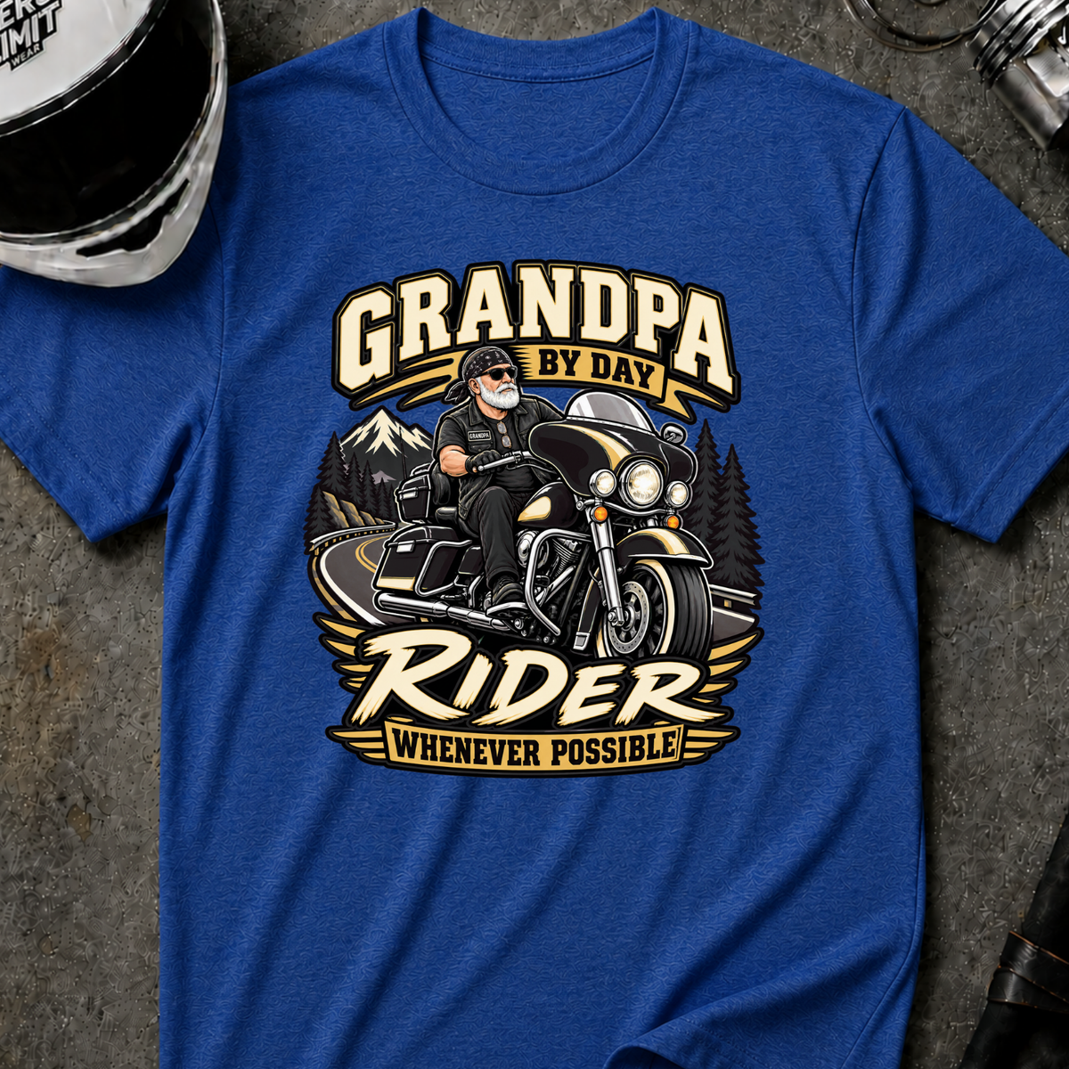 GRANDPA RIDER T-SHIRT