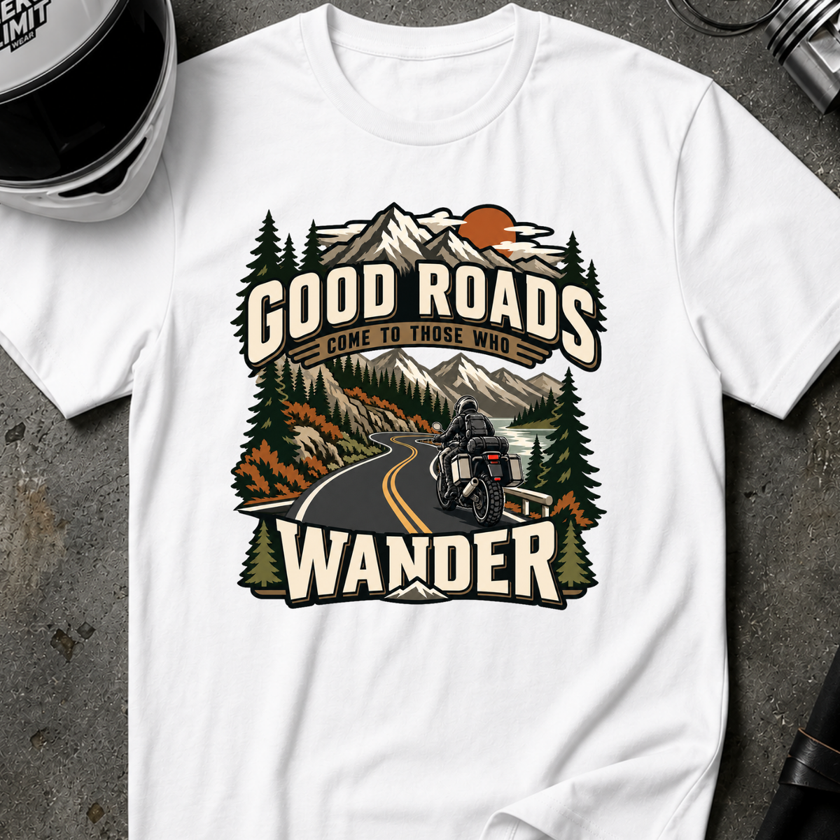 GOOD ROADS WANDER T-SHIRT