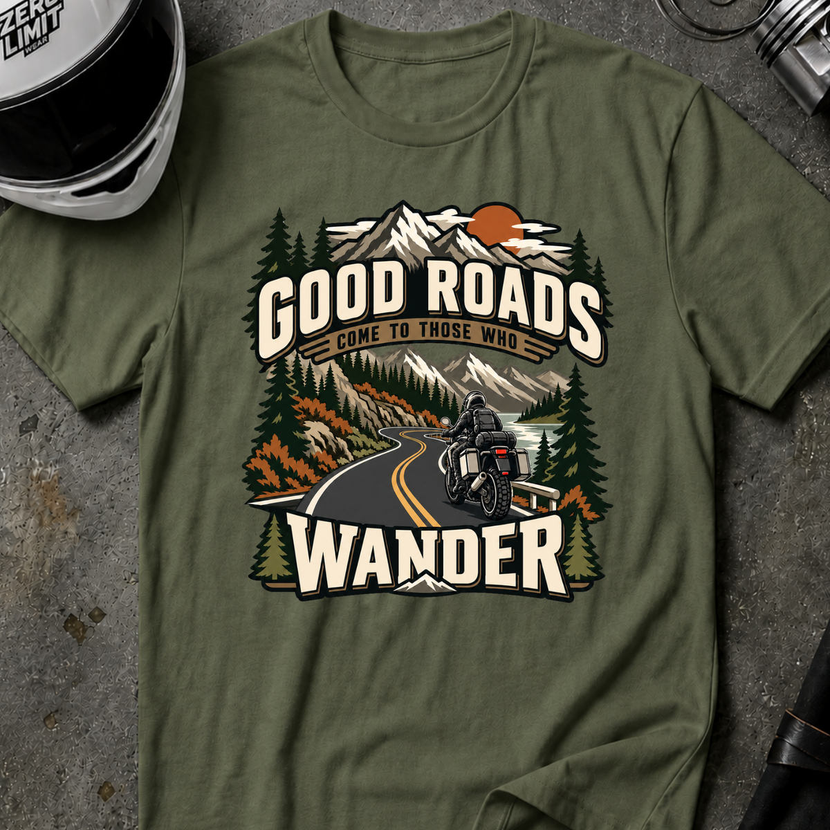 GOOD ROADS WANDER T-SHIRT