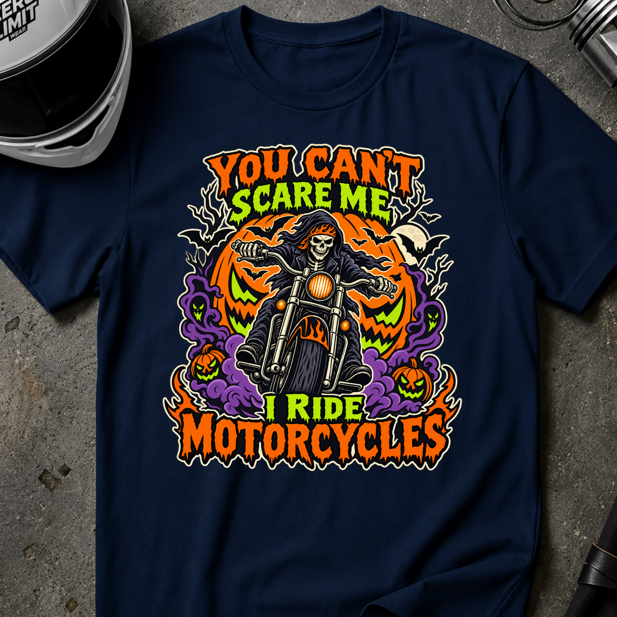 YOU CAN'T SCARE ME T-SHIRT