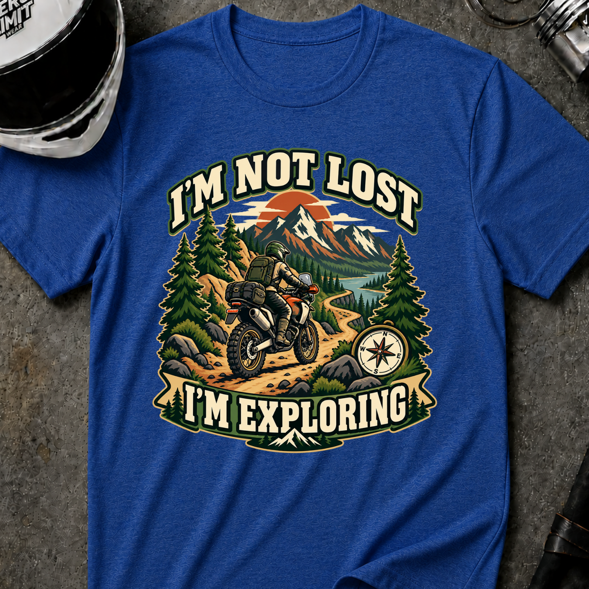 I'M NOT LOST, I'M EXPLORING T-SHIRT